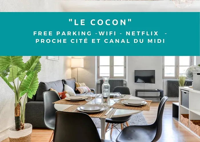 Le Cocon / Free Parking / Wifi / Netflix